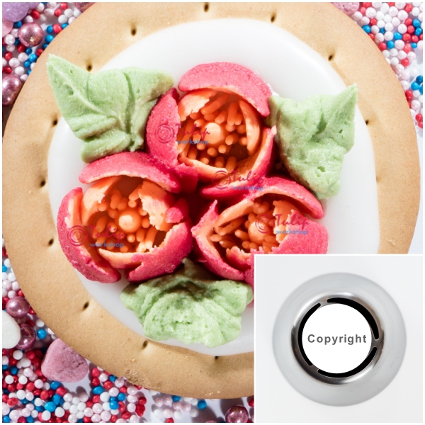 Насадка Тюльпан №112 Крокус | L размер (Russian Tulip Nozzle #112 - Crocus | L size | by Tulip Workshop)