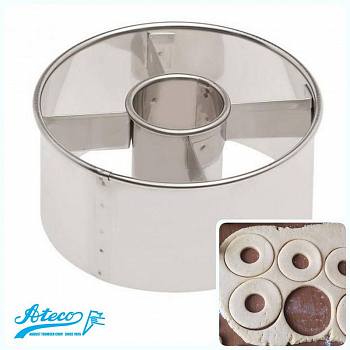 Вырубка для пончиков Ø 6 и 8 см | Атеко Вырубка для пончиков Ø 6 и 8 см | Атеко