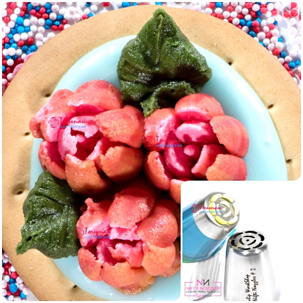 Насадка Цветок №21 Анжелик | L размер (Russian Flower Nozzle #21 Angelique | L size) Насадка Цветок №21 Анжелик | L размер (Russian Flower Nozzle #21 Angelique | L size)