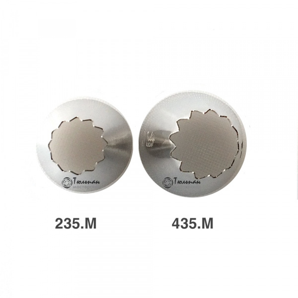 Насадка открытая звезда №235, 435 | Виннетта (12 лучей) - Standard open star tip #235, 435 | Viennetta | by Tulip Workshop