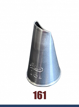 Кондитерская насадка лепесток розы изогнутый № 159,160,161 Ateco | малый размер Кондитерская насадка лепесток розы изогнутый № 159,160,161 Ateco | малый размер