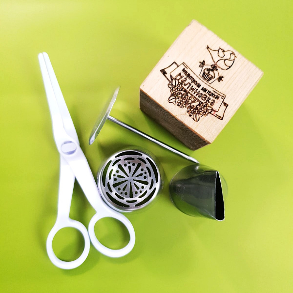 Набор (мини) 5 шт кондитерские инструменты ЗЕФИРНАЯ Флористика от Малиновки (в.1) Набор (мини) 5 шт кондитерские инструменты ЗЕФИРНАЯ Флористика от Малиновки (в.1)