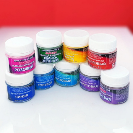 Пищевой краситель цветочная пыльца Зелёная 5 гр.