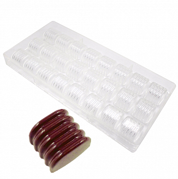 Поликарбонатная форма для шоколада 275*135*24 мм | Пульс мод. 2178 Поликарбонатная форма для шоколада 275*135*24 мм | Пульс мод. 2178