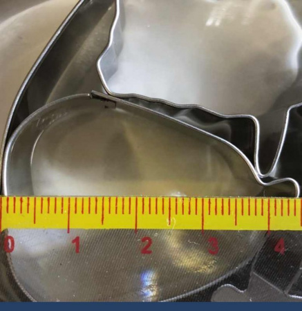 Вырубки Набор 6 шт Фрукты мини 20-50 мм, h 20 мм, нержавеющая сталь, Tulip Вырубки Набор 6 шт Фрукты мини 20-50 мм, h 20 мм, нержавеющая сталь, Tulip