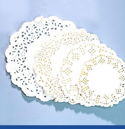 Подложка под торт ажурная бумажная Ø 9 см | упак. 50 - 100 шт