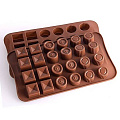 Силиконовые Мини Формы для: Шоколада, Карамели, Льда, Мармелада Силиконовые Мини Формы для: Шоколада, Карамели, Льда, Мармелада
