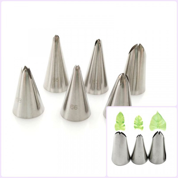 Кондитерская насадка листик №65-70 | Эконом