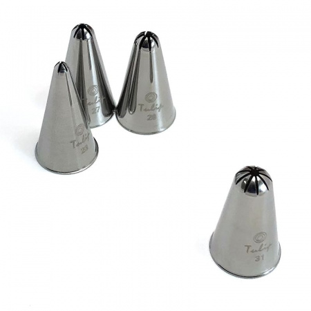 Кондитерская насадка закрытая звезда №27 Tulip™ малый размер (diam.7 mm; 6 лучей)