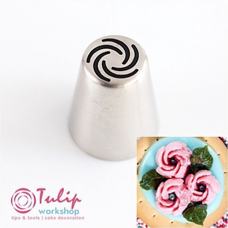 Набор 4 кондитерские насадки - бутон одним движением №№ 16,17,18,87 | L размер