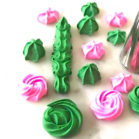 Кондитерская насадка закрытая звезда №31 Tulip™ малый размер (diam.9 mm; 9 лучей)