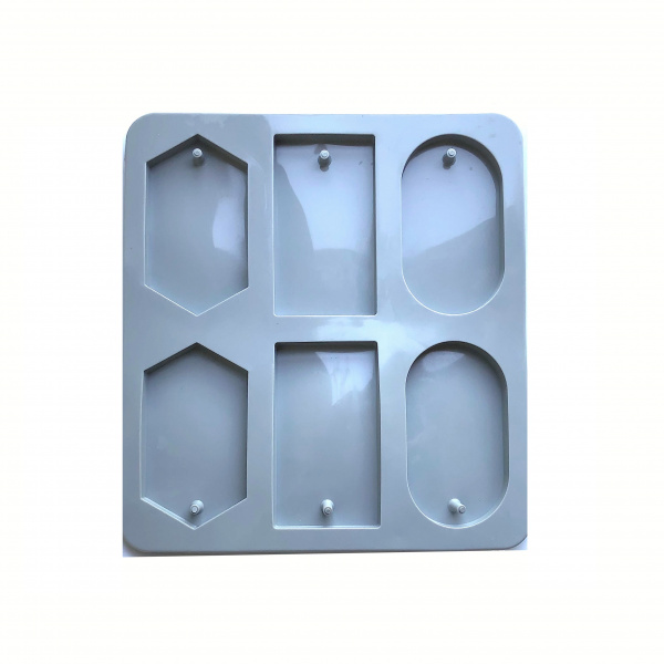 Силиконовая мини форма универсальная 220*200*10 мм (мод. geom 6-1) Силиконовая мини форма универсальная 220*200*10 мм (мод. geom 6-1)