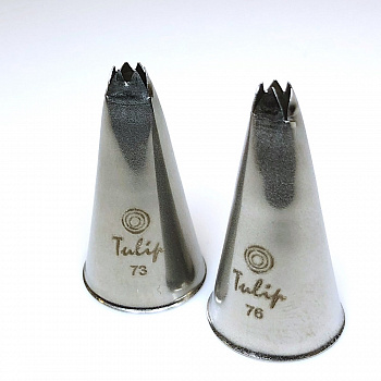 Кондитерская насадка №73 Tulip™ рифлёный лист Кондитерская насадка №73 Tulip™ рифлёный лист