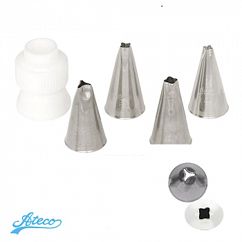 Кондитерские насадки №82, 83, 84, 85 Ateco | мини насадки Кондитерские насадки №82, 83, 84, 85 Ateco | мини насадки
