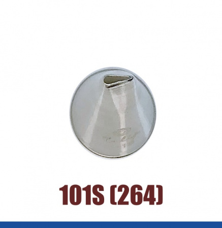 Кондитерская насадка 101S (264) Tulip прорезь 5 мм, лепесток прямой малый