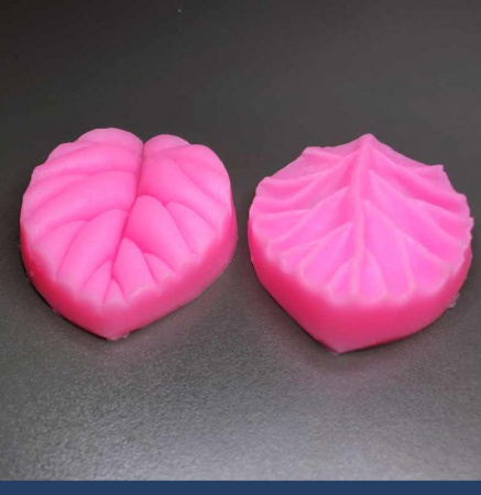 Молд силиконовый (вайнер) Лист Большой риф., комплект 2 шт (70•50 мм) Молд силиконовый (вайнер) Лист Большой риф., комплект 2 шт (70•50 мм)