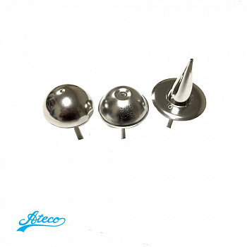 Кондитерские гвоздики Ateco №903, 906, 910 | размер Ø 35, 40, 45 мм