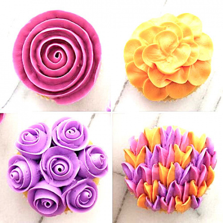 Кондитерская насадка 101S (264) Tulip прорезь 5 мм, лепесток прямой малый