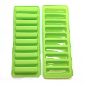 Форма для выпечки силиконовая Палочки 10 фигур 78*17*17 мм Форма для выпечки силиконовая Палочки 10 фигур 78*17*17 мм