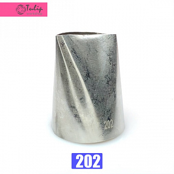 Кондитерская насадка для зефира лепесток большой 202 изогнутый (прорезь 35 мм) Эконом Кондитерская насадка для зефира лепесток большой 202 изогнутый (прорезь 35 мм) Эконом