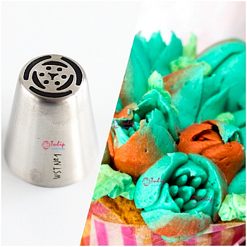 Насадка Тюльпан №1 шести лепестковая | L размер (Russian Tulip Nozzle #1 Six Petals | L size | by Tulip Workshop) Насадка Тюльпан №1 шести лепестковая | L размер (Russian Tulip Nozzle #1 Six Petals | L size | by Tulip Workshop)